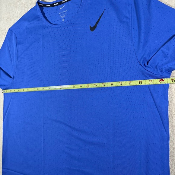Nike AeroSwift Men's Dri-FIT ADV Short-Sleeve Running Top - Blue XL - MSRP $90 - Picture 4 of 6